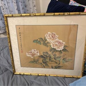Chinese painting on silk